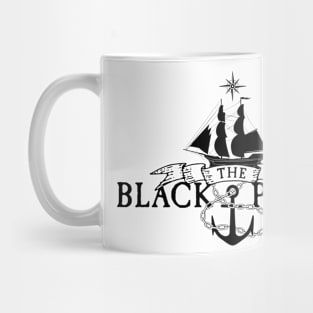 Pirate Series: The Black Pearl (Black Graphic) Mug